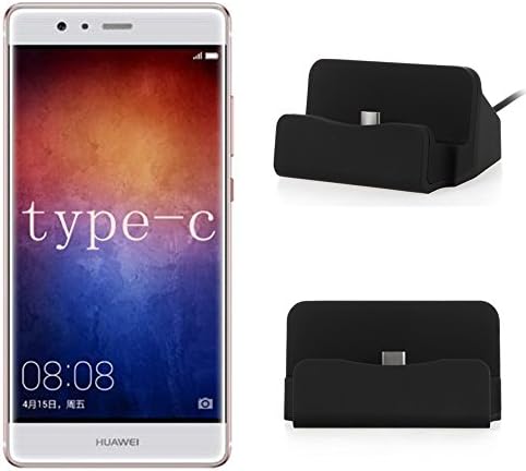 USB 3.1 Type-C Charging Dock, Digisecret Desktop Charger Cradle Dock for Huawei P9/Google Nexus 6P/LG Nexus 5X/OnePlus Two/Lumia 950/950 XL/OnePlus Two/ Sony Xperia XZ (Black)