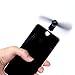 4 Pack USB Phone Fans,Mini Portable Fans for iPhone 6 iPhone 7 iPhone 8 iPhone X XS XR(for iPhone)