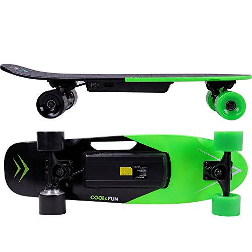 Cool&Fun Electric Skateboard 4 Wheels Skateboard With Remote Control, 2