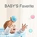 TRENDBOX 100 Ball - Macaron Colors Pit Balls Non-Toxic Free BPA Soft Plastic Balls for Ball Pit Play Tent Baby Playhouse Pool Birthday Party Decoration