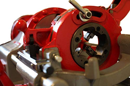 Electric Pipe Threader Machine (1/2" - 2") Threading, Cutter, Deburrer, NPT P50-2 - Thumbnail 2