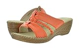 TRUE SOFT Women's Adorable Strappy Low Wedge Slip On Platform Sandals New