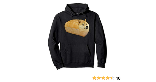 Amazon Com Fashion Shiba Inu Doge Bread Meme Dog Ugly Hoodie Sweater Clothing