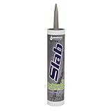 Sashco Slab Concrete Crack Repair Sealant, 10.5 Ounce Cartridge, Gray (Pack of 12)