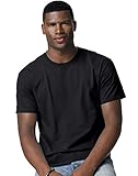 Hanes Short Sleeve 50/50 T-Shirt Black 2XL