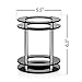 Aobelieve Acrylic Speaker Stand for Alexa Amazon Echo, Black