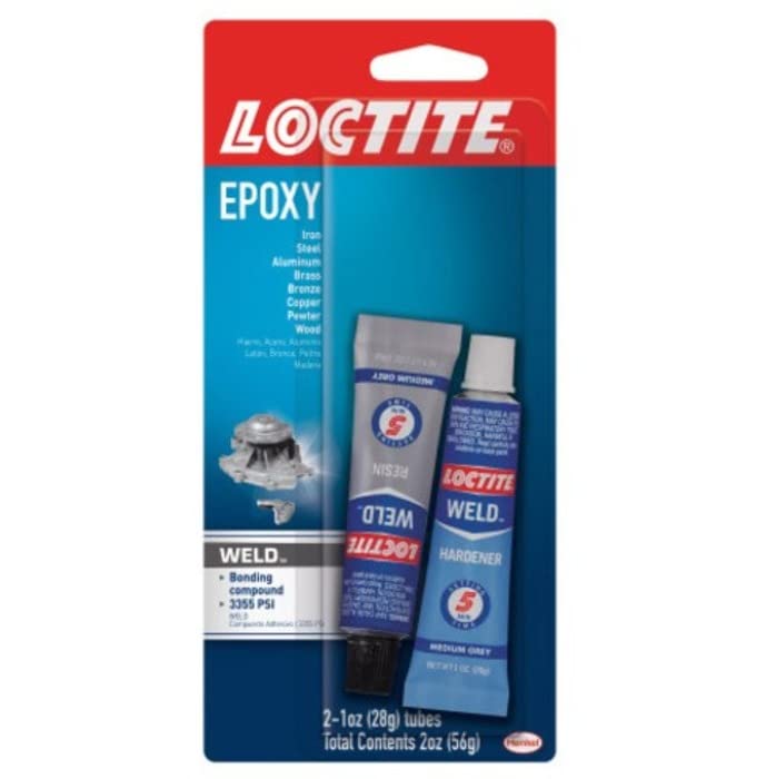 Loctite Epoxy Weld Bonding Compound, 1 oz, 1, Adhesive System, 1 tube
