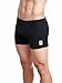 Eros Sport Core Vibe, Yoga Cross Training Short, Black w/Blue Stitching