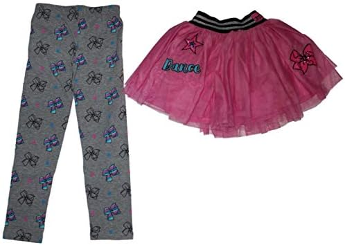 JoJo Siwa 2-Pack Leggings and Skirt Set 4-12