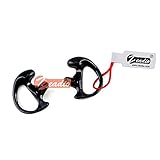 Zeadio Earplug Earmould Earbud for Two-Way Radio Coil Tube Audio Kits, ES-01S (Black, Small, Pair of 1)