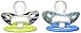 NUK Juicy Orthodontic Pacifier 0-6 Months 2 Ea Styles and colors May Vary