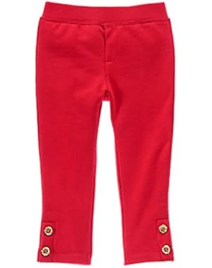 Baby & Toddler Girl Cheerful Red Pull-On Knit Pants
