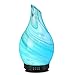 COOSA 100ml Glass Marble Pattern Essential Oils with 4 Time Setting Colorful Light Aroma Diffuser Cool Mist Humidifier for Home and Office (Multicolor-5)
