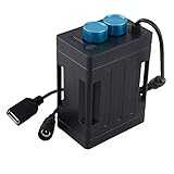 TrustFire 6X 18650 Battery Case, 8.4V Rechargeable 18650 Battery Pack Waterproof House Cover Battery Storage Box with DC/USB interface for Bike Light & Headlamp & Mobile Phone (Batteries Not Included)
