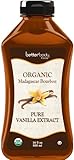 Betterbody Foods & Nutrition Organic Bourbon Vanilla Extract, 16 Ounce