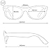 WearMe Pro - Retro Round Sturdy Sunglasses 100% UVA/UVB Lenses for Women Men