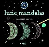 Lune mandalas - 10 cartes à gratter (French Edition) by 