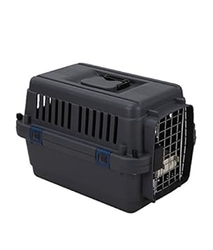 Pethub Atlas Ferplast 20 Inch Black Dog House