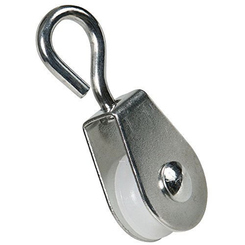 Pack of 100, 7/8" Curtain Pulley for Agriculture Barns & Greenhouse