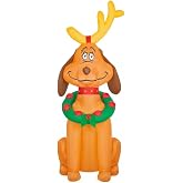 Gemmy 4 ft. LED Max with Wreath Christmas Inflatable
