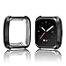 FitTurn Case Compatible with Fitbit Versa Case TPU Protective Case Fashion Color Frame Shock Resistant Proof and Shatter-Resistant Cover Protector Shell for Fitbit Versa Smart Watch