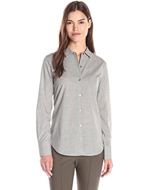 Theory Women's Weylend Icon Button Front Shirt