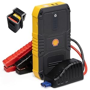 Shell シェル ジャンプスターター 10000mAh大容量 ピーク電流800A 12V車用 エンジンスターター SSL-SJP011