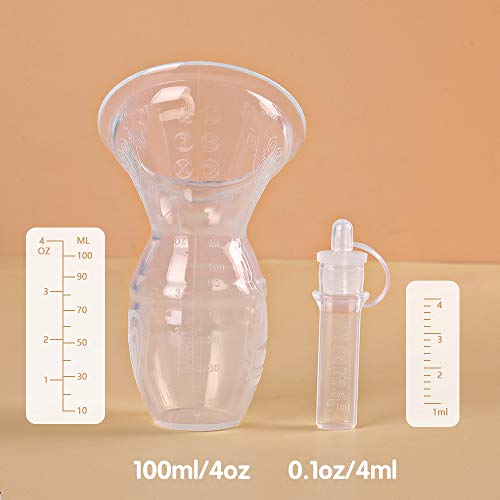 haakaa Manual Breast Pump 100ml/4oz & Colostrum Collectors 2pcs Combo