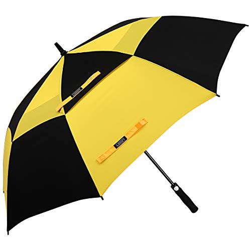 image for G4Free 68 Inch Automatic Open Golf Umbrella Double Canopy Extra Large 