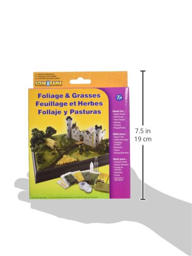 Woodland Scenics SP4120 Foliage and Grasses Diorama Kit