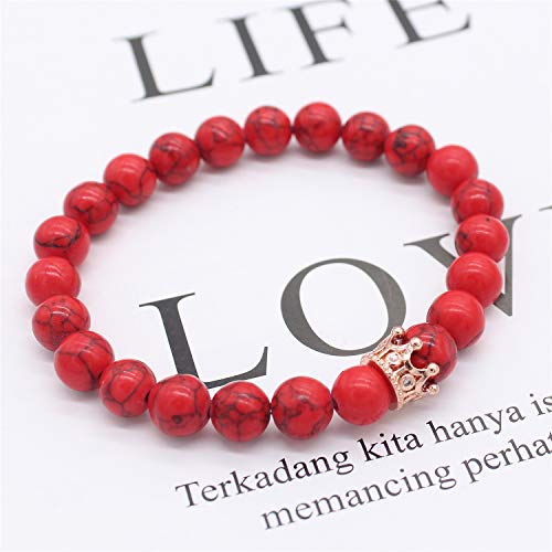 3 POSHFEEL+Couple+Howlite+Bracelet+Black3