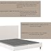Continental Sleep, 1.5-Inch Split Bunkie Board for Mattress/Bed, Fully Assembled, Improved Comfort and Support, King, Grey