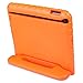 HDE Case for iPad 2 3 4 - Kids Shock Proof Heavy Duty Impact Resistant Protective Cover Handle Stand for Apple iPad 2nd 3rd 4th Generation Tablet (Orange)