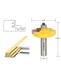 yonico 18322 completo fotos Making Router Bit Set con 1 2 Pulgadas Vástago