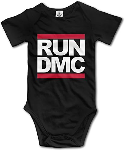Unisex Run DMC Logo Babies Creeper Onesie