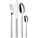 WMF Miami Cutlery Set Cromargan 18/10 Stainless Steel Brushed (24-Piece Cutlery Set for 6 People)