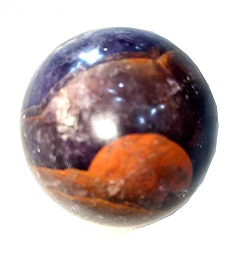 Crystal Cave Rare Auralite 23 Stone Sphere Ball 73 Gram Healing Meditation Reiki Amazon In Jewellery