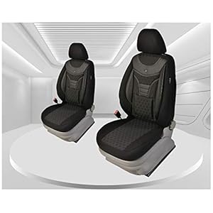 BREMER SITZBEZÜGE Autostoelhoezen compatibel met Hyundai Kona bestuurder en passagiersset vanaf 2017…