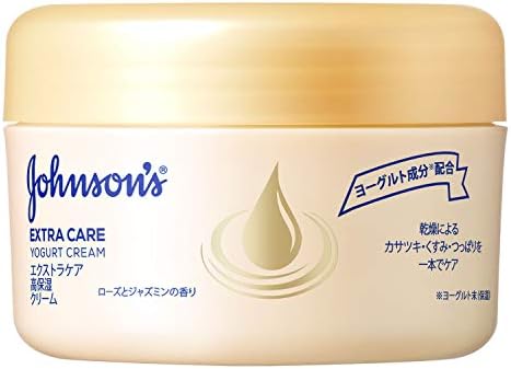 Johnson Body Care Extra Care High Moisturizing Cream Rose and Jasmine Scent 100g