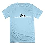 RUBAIKING Men's Canoo T-shirt M SkyBlue