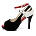getmorebeauty Women's High Heels Shoes Ankle Straps Dress Heeled Sandals