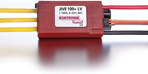Low Voltage Brushless ESC 100 Amps 2-6S LiPo KONJIVE 100+