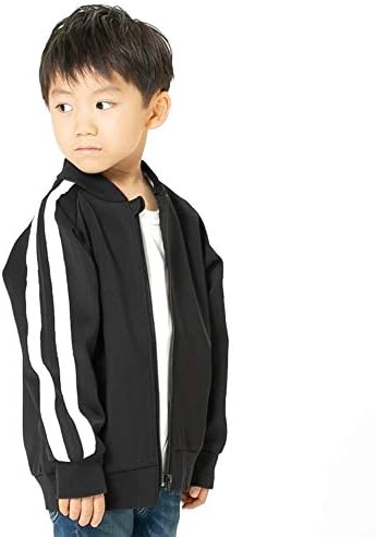 子供服 ジャージ トラックジャケット ベビー キッズ ベビー服 ライン 男の子 女の子 ジップアップ アウター トップス 秋冬春 80 90 100 110 1 130 140 150 160cm