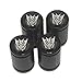 Transformers Decepticons Matte Aluminum Alloy Car Wheel Tire Valve Stem Caps 1set of 4 Pcs