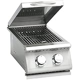 Summerset Sizzler Series Built-In Double Side Burner, Natural Gas