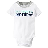 Carters Baby Boys Baby's First Birthday Bodysuit Boy