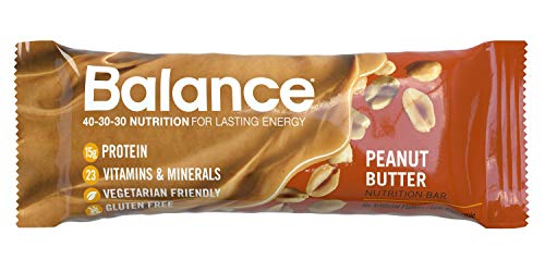Balance Bar, Healthy Protein Snacks, Peanut Butter, 1.76 oz, 6 Count