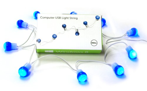 Genuine Dell PC Computer Desktop Laptop Notebook Monitor Blue LED USB Glowing Bright Illuminating Decorating Decor String Lights Bulbs Genuine Dell PC Computer Desktop Laptop Notebook Monitor Blue LED USB Glowing Bright Illuminating Decorating Decor String Lights Bulbs