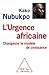 L'urgence africaine : Changeons le modèle de croissance ! by