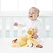 Tommee Tippee 3 in 1 Lovey Soft Security Blanket, Teether and Puppet Machine Washable, Gerry Giraffe, Yellow, 0+ Months